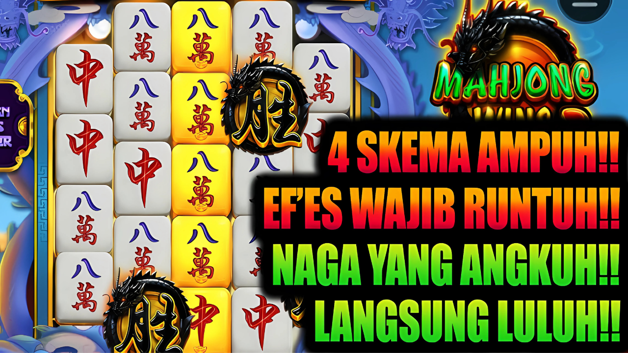 Mahjong Wins 3 Wtomaxx: Situs Taruhan Slot  Online Terpercaya Bawa Modal Merakyat Jackpot Puluhan Juta