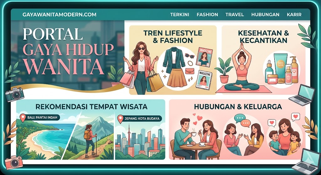 Gaya Hidup Wanita Modern: Inspirasi Traveling, Hubungan, dan Self-Love