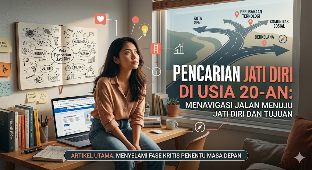 Quarter Life Crisis: Fase Pencarian Jati Diri di Usia 20-an yang Perlu Kamu Pahami