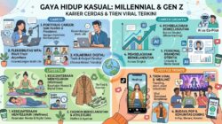 Lifestyle Kasual untuk Milenial dan Gen Z: Tips Karier dan Tren Viral Terkini