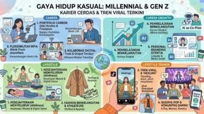 Lifestyle Kasual untuk Milenial dan Gen Z: Tips Karier dan Tren Viral Terkini Lifestyle Kasual untuk Milenial dan Gen Z: Tips Karier dan Tren Viral Terkini