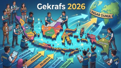 Gekrafs 2026: Strategi Memperkuat Puzzle Ekonomi Kreatif Indonesia Menuju Pasar Dunia