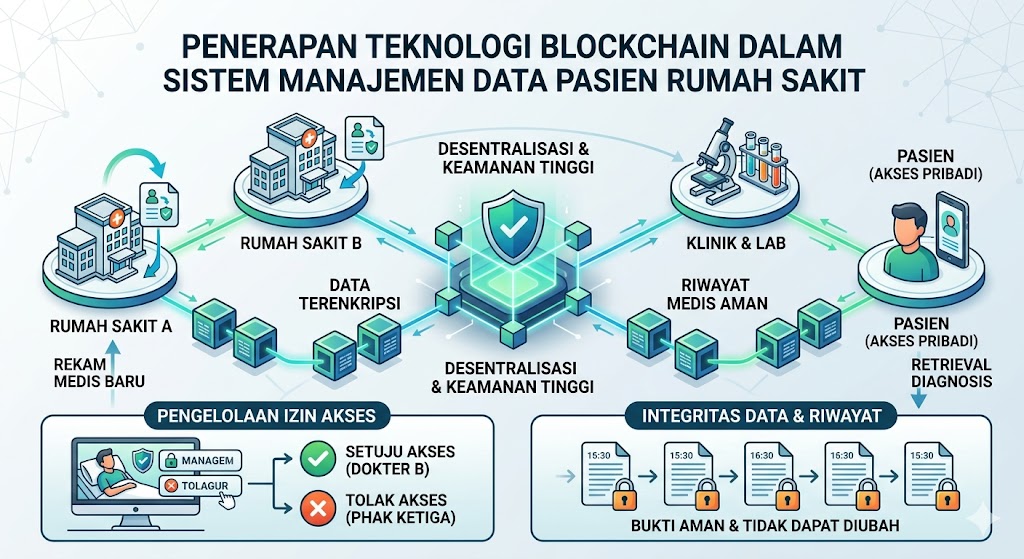 Penerapan Teknologi Blockchain dalam Sistem Manajemen Data Pasien Rumah Sakit
