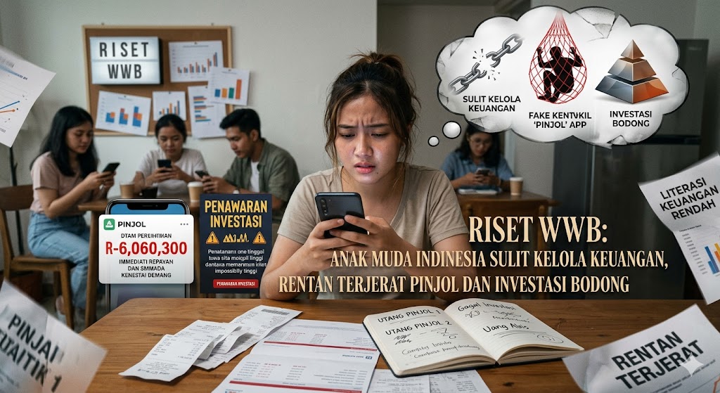 Riset WWB: Anak Muda Indonesia Sulit Kelola Keuangan, Rentan Terjerat Pinjol dan Investasi Bodong
