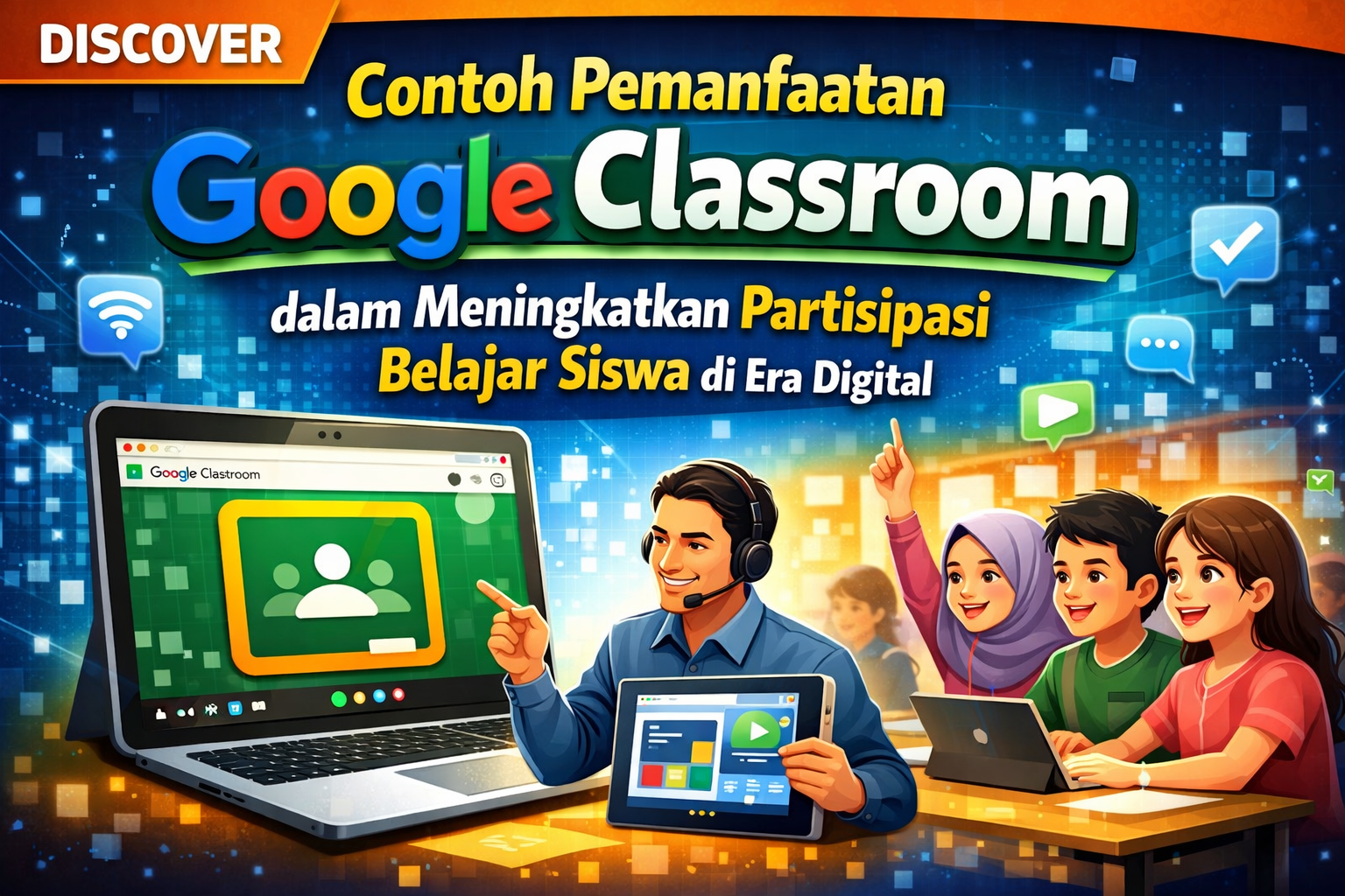 Pemanfaatan Google Classroom dalam Meningkatkan Partisipasi Belajar Siswa di Era Digital