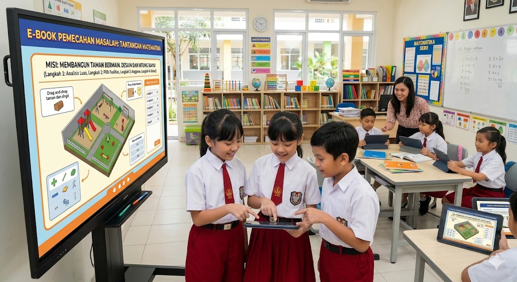 Pengembangan E-Book Berbasis Pemecahan Masalah untuk Meningkatkan Pemahaman Konsep Siswa Kelas V Sekolah Dasar