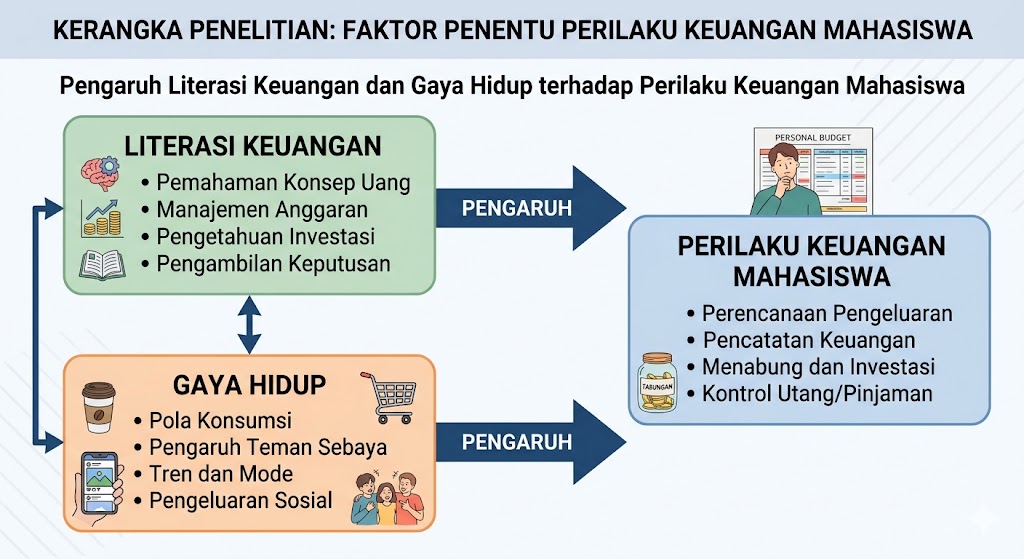 Pengaruh Literasi Keuangan dan Gaya Hidup terhadap Perilaku Keuangan Mahasiswa