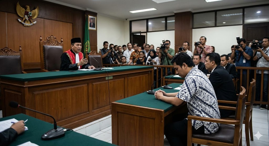 Hakim Tolak Eksepsi Adam Deni dalam Kasus Narkoba