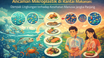 Ancaman Mikroplastik di Rantai Makanan: Dampak Lingkungan terhadap Kesehatan Manusia Jangka Panjang
