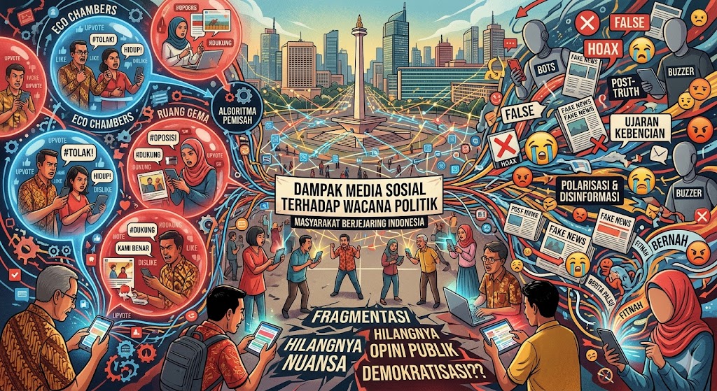 Dampak Media Sosial terhadap Wacana Politik dalam Masyarakat Berjejaring