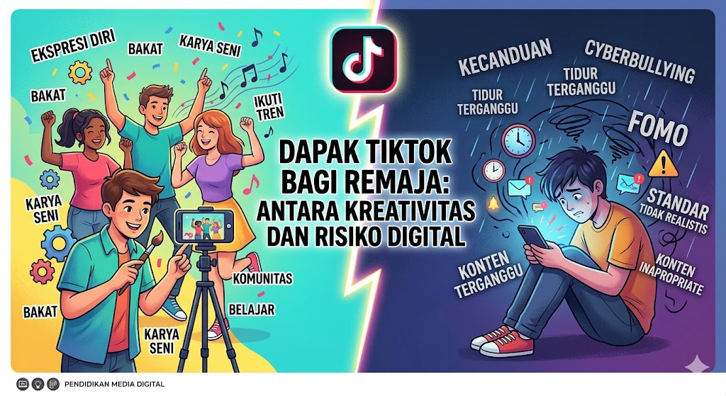 Dampak TikTok bagi Remaja: Antara Kreativitas dan Risiko Digital