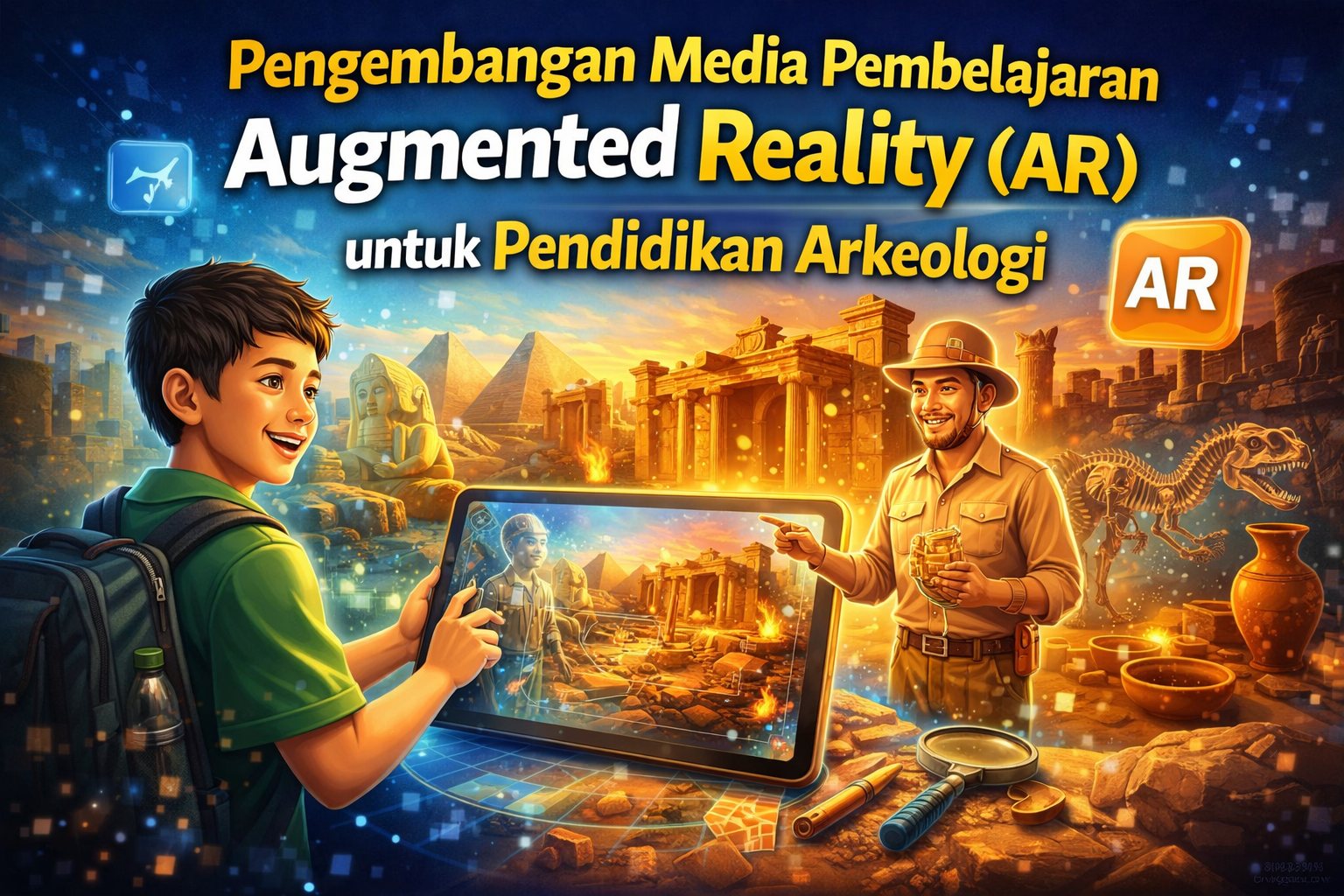 Pengembangan Media Pembelajaran Augmented Reality (AR) untuk Pendidikan Arkeologi