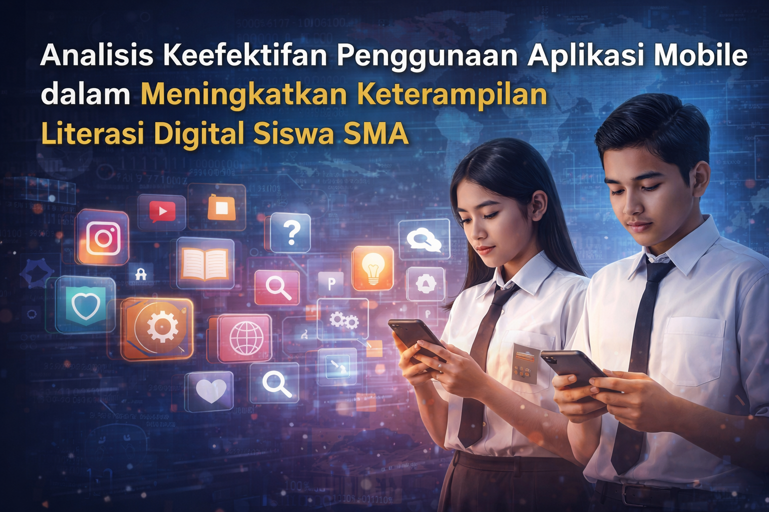 Analisis Keefektifan Penggunaan Aplikasi Mobile dalam Meningkatkan Keterampilan Literasi Digital Siswa SMA