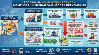 Rupiah dan Tekanan Global: Bagaimana Konflik Timur Tengah Memengaruhi Nilai Tukar Mata Uang Negara Berkembang
