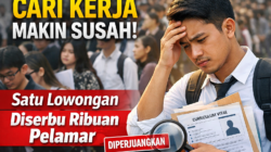 Cari Kerja Makin Susah, Satu Lowongan Diserbu Ribuan Pelamar di Era Persaingan Ketat
