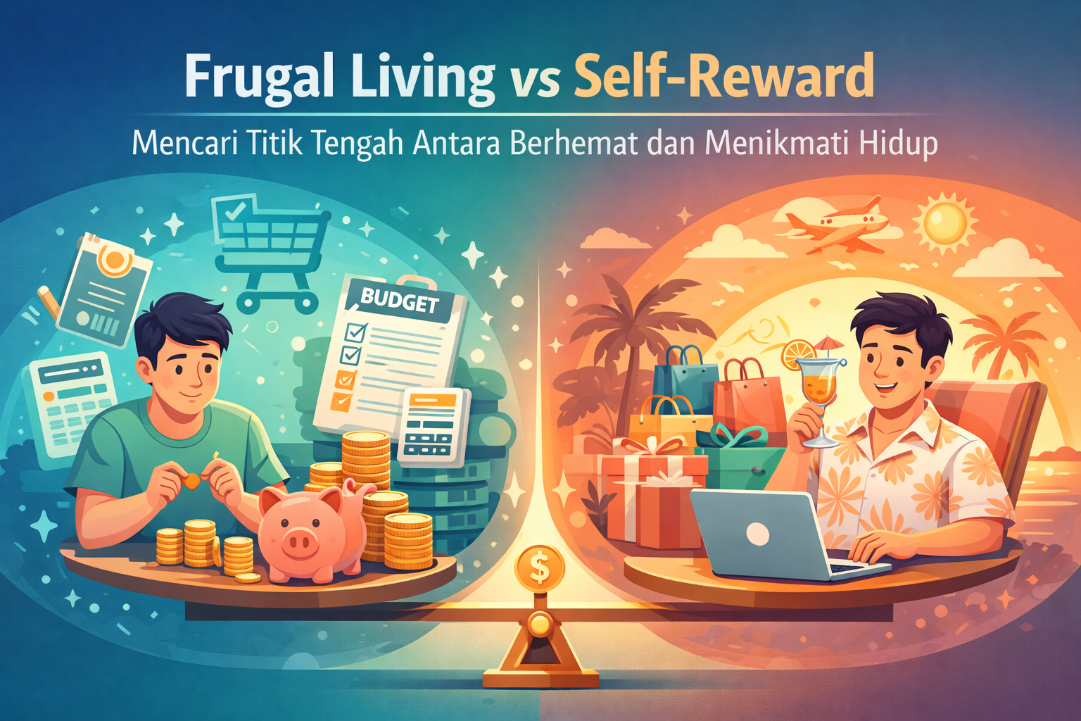 Frugal Living vs Self-Reward: Mencari Titik Tengah Antara Berhemat dan Menikmati Hidup