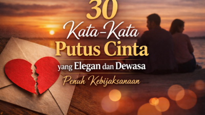 30 Kata-Kata Putus Cinta yang Elegan dan Dewasa, Penuh Kebijaksanaan