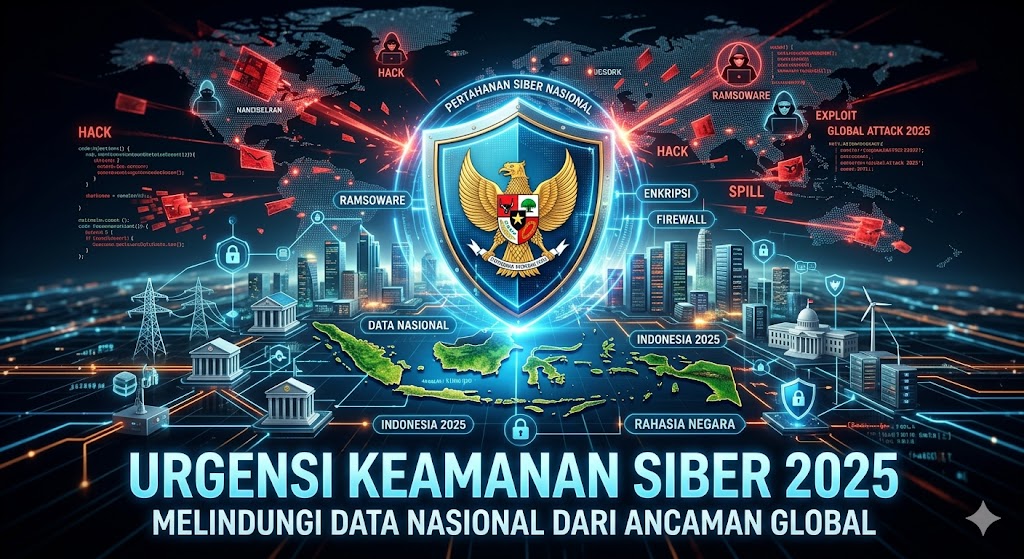 Urgensi Keamanan Siber 2025: Melindungi Data Nasional dari Ancaman Global