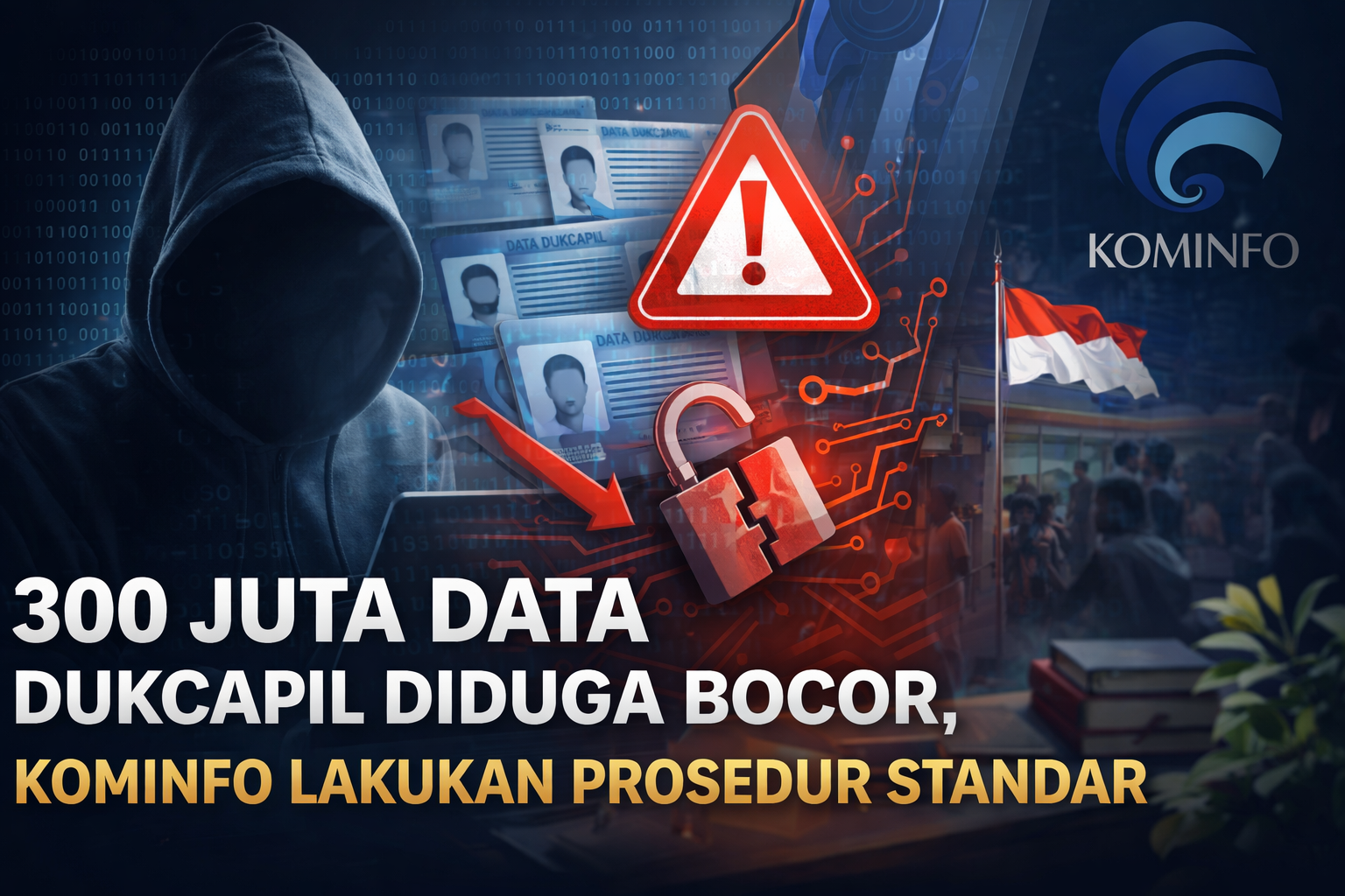 300 Juta Data Dukcapil Diduga Bocor, Kominfo Lakukan Prosedur Standar