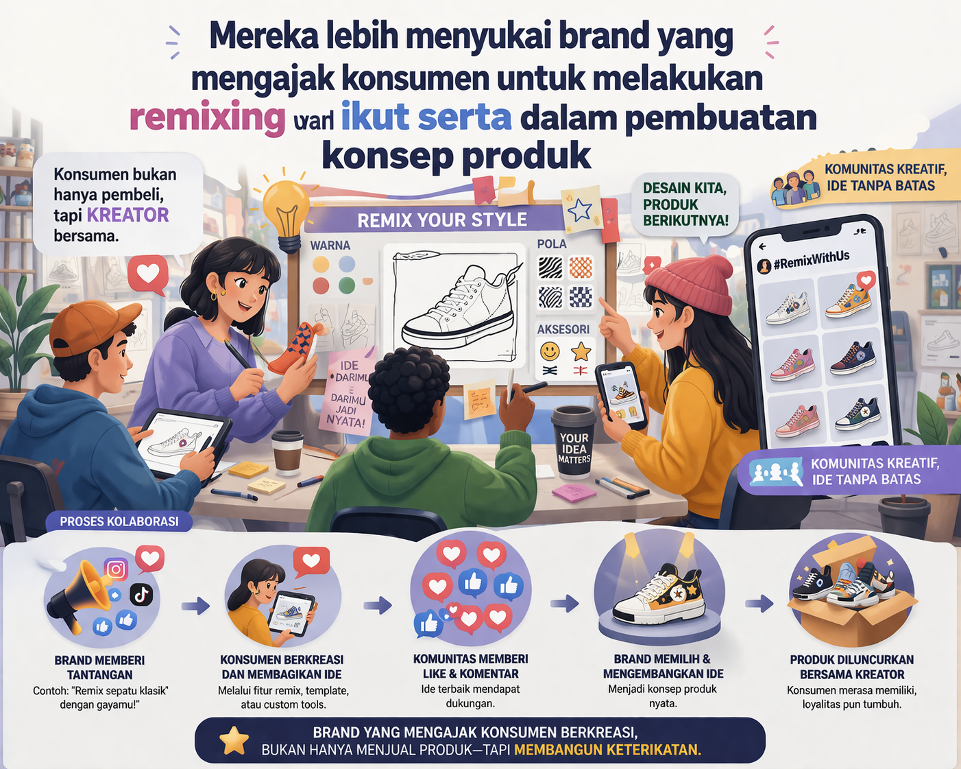 Konsumen Modern Lebih Menyukai Brand Partisipatif: Tren Remixing dalam Pemasaran