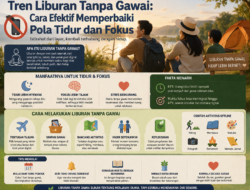 Tren Liburan Tanpa Gawai: Cara Efektif Memperbaiki Pola Tidur dan Fokus