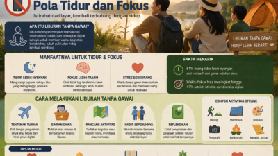 Tren Liburan Tanpa Gawai: Cara Efektif Memperbaiki Pola Tidur dan Fokus
