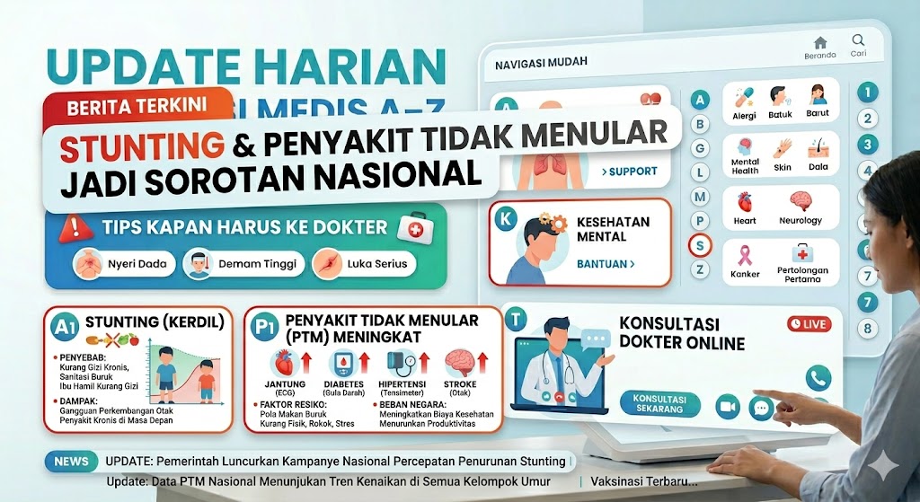 Berita Terkini: Stunting dan Penyakit Tidak Menular Jadi Sorotan Kesehatan Nasional