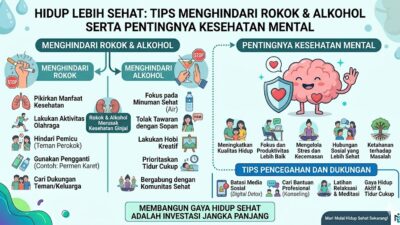 Hidup Lebih Sehat: Tips Menghindari Rokok dan Alkohol serta Pentingnya Kesehatan Mental