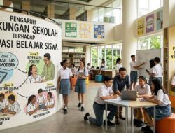 Pengaruh Lingkungan Sekolah terhadap Motivasi Belajar Siswa