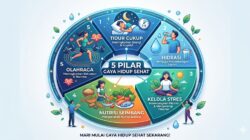 5 Pilar Gaya Hidup Sehat: Tidur Cukup, Hidrasi, Kelola Stres, Nutrisi Seimbang, dan Olahraga