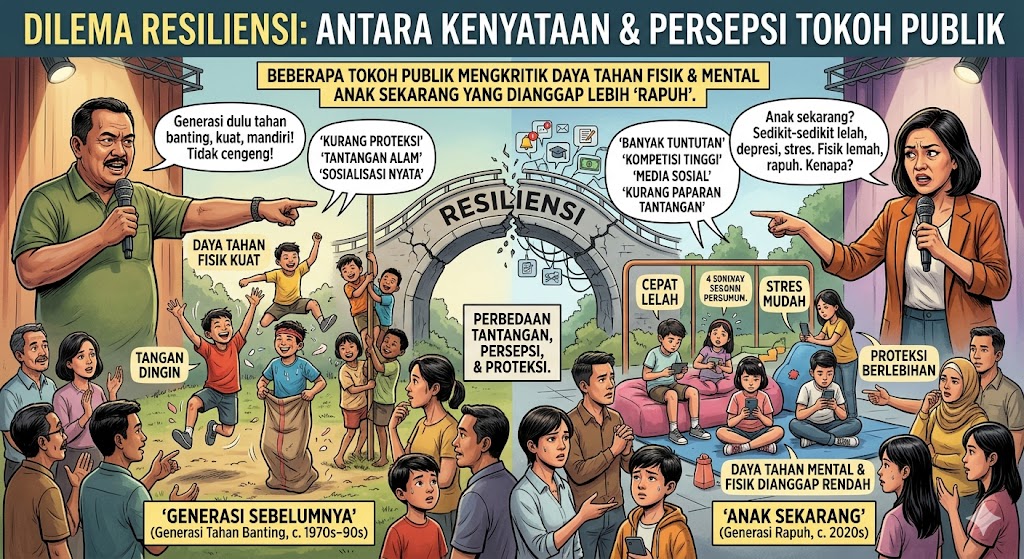 Anak Zaman Sekarang Dianggap Lebih “Rapuh”? Ini Fakta dan Perspektif Para Ahli