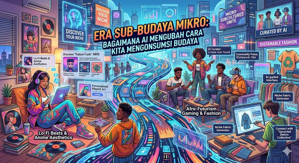 Era Sub-Budaya Mikro: Bagaimana AI Mengubah Cara Kita Mengonsumsi Budaya