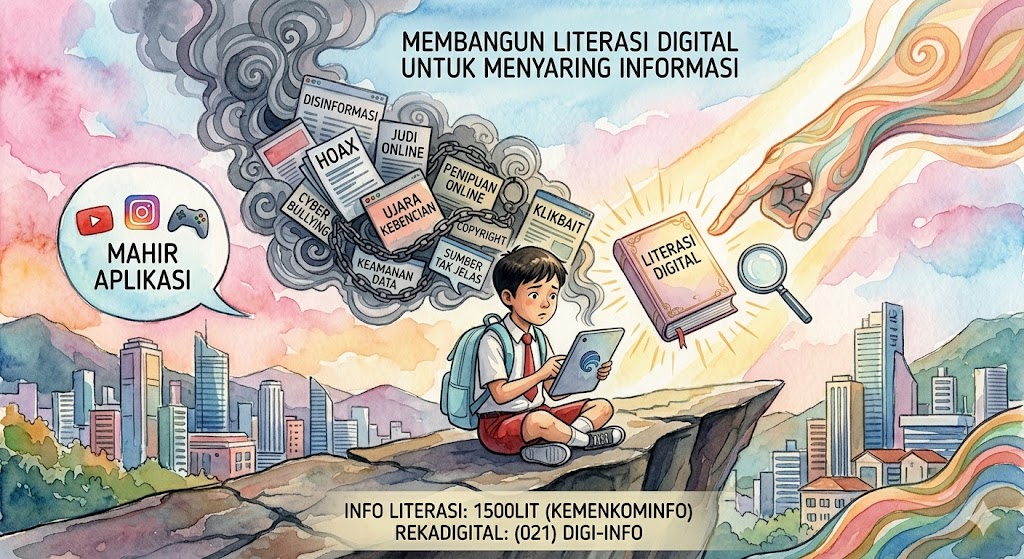 Mahir Gunakan Gadget, Tapi Lemah Literasi Digital? Ini Tantangan Anak Zaman Sekarang