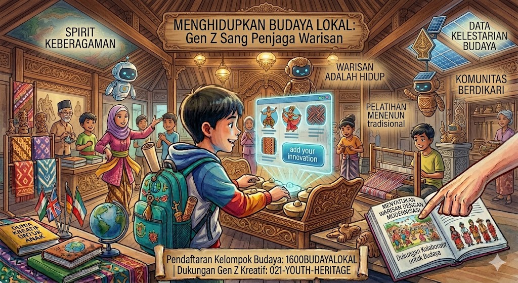 Gen Z Jadi Garda Depan Pelestarian Budaya Lokal di Tengah Arus Globalisasi